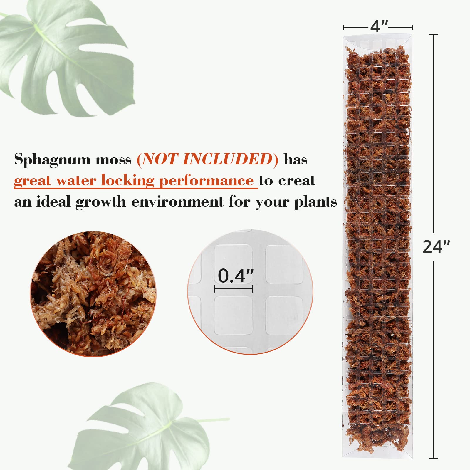2/4/6 szt. Słup mchu plastikow – Sphagnum Moss Dry recenzja i cena